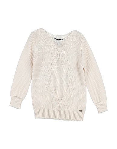 PLEASE Sweater Ivory 80% Acrylic, 10% Wool, 5% Alpaca wool, 5% Viscose