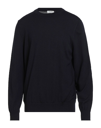 SANDRO Pullover Blu notte 100% Lana, Poliammide, Elastan