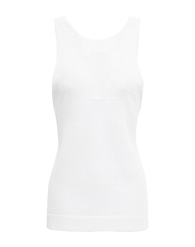 CHALAYAN Top White 53% Cotton, 47% Acetate