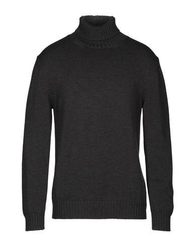 Alpha Studio Turtleneck In Steel Grey