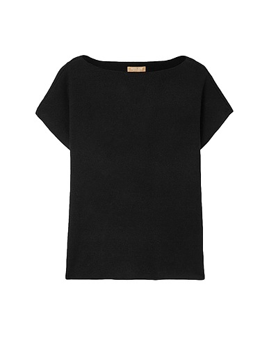 MICHAEL KORS COLLECTION Cashmere jumper Black 87% Cashmere, 10% Nylon, 3% Elastane