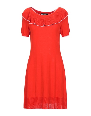 BOUTIQUE MOSCHINO Short dress Red 100% Cotton