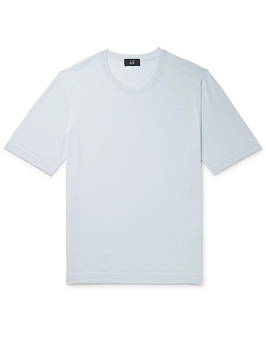 DUNHILL Cashmere blend Sky blue 100% Cashmere