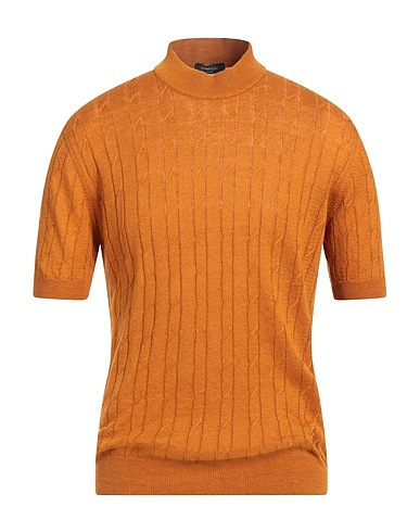 TOMBOLINI Polo neck Mandarin 70% Linen, 30% Cotton