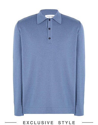 ARTKNIT STUDIOS x YOOX Sweater Pastel blue 100% Merino Wool