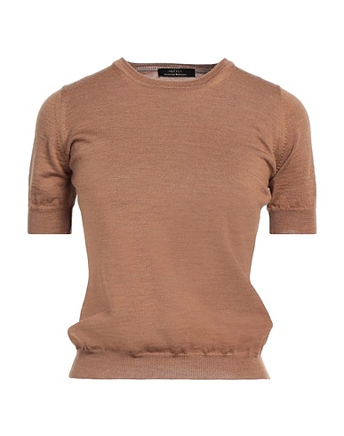 ALPHA MASSIMO REBECCHI Jersey Camel 100% Lana Merina