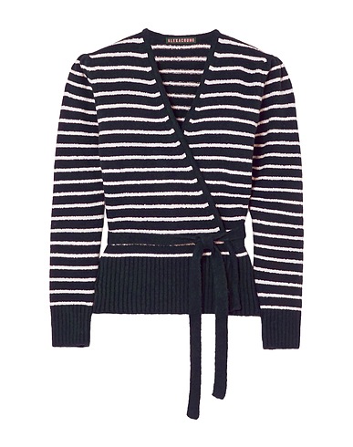 ALEXACHUNG Jumper Midnight blue 80% Cotton, 16% Polyamide, 4% Lycra®