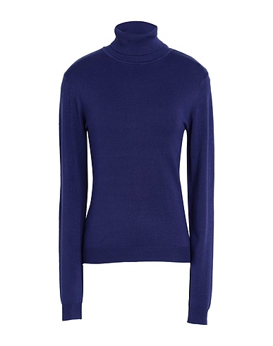VERO MODA Turtleneck Navy 80% Livaeco by Birla Cellulose™, 20% Nylon