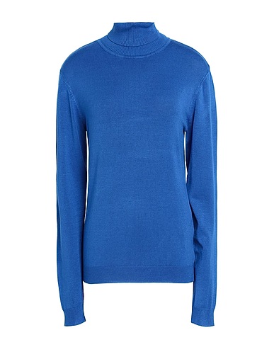 VERO MODA Turtleneck Blue 80% Livaeco by Birla Cellulose™, 20% Nylon