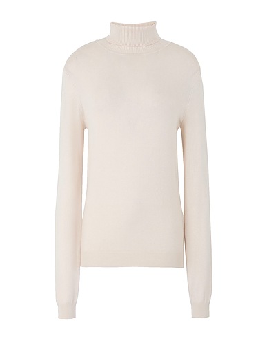 VERO MODA Turtleneck Beige 80% Livaeco by Birla Cellulose™, 20% Nylon
