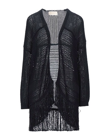 KAOS JEANS Cardigan Black 100% Cotton