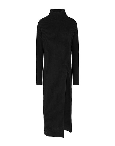 8 by YOOX Rollkragenpullover Schwarz 80% Wolle, 20% Polyamid