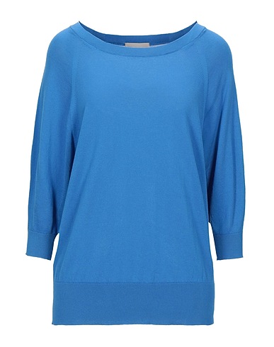 DRUMOHR Pullover Bleu d'azur 100% Coton