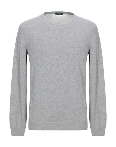 ZANONE Pullover Grigio chiaro 100% Cotone