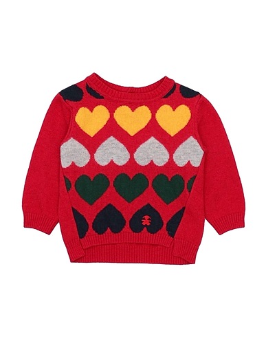 LE BEBÉ Jumper Red 45% Viscose, 25% Merino Wool, 25% Polyamide, 5% Cashmere