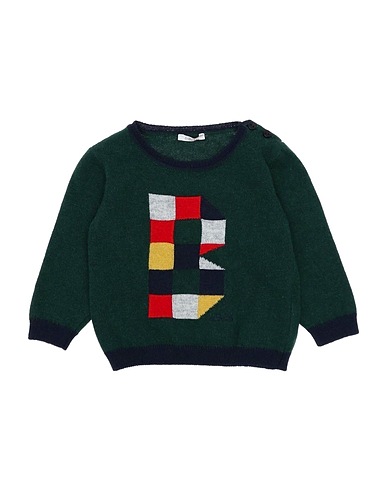 LE BEBÉ Sweater Green 45% Viscose, 25% Merino Wool, 25% Polyamide, 5% Cashmere