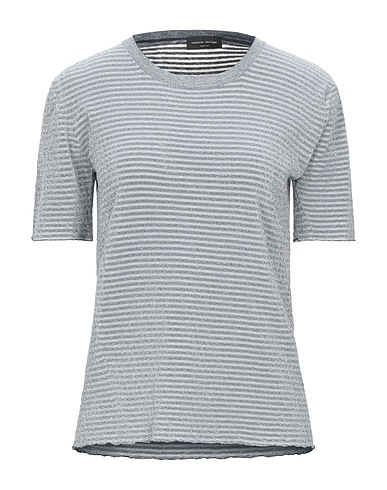 ROBERTO COLLINA Jumper Midnight blue 73% Cotton, 14% Metallic Polyester, 13% Nylon