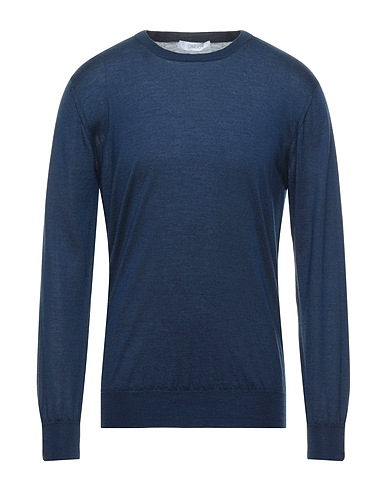 CRUCIANI Cashmere jumper Midnight blue 70% Cashmere, 30% Silk