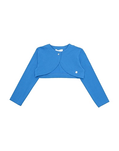 BYBLOS Shrug Turquoise 92% Cotton, 8% Elastane