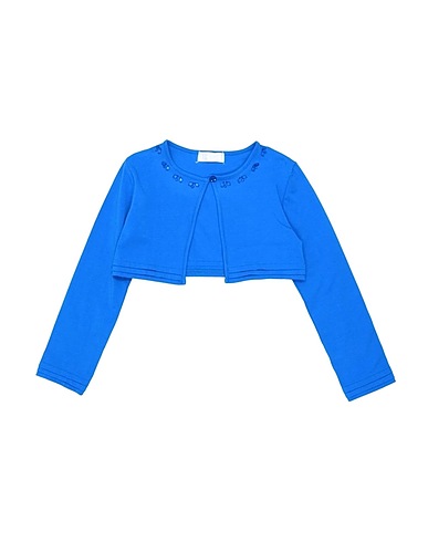 BYBLOS Shrug Blue 95% Cotton, 5% Elastane