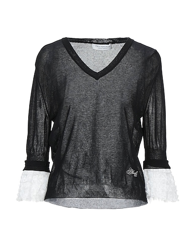 PHILOSOPHY di LORENZO SERAFINI Jumper Black 84% Viscose, 16% Polyamide, Polyester