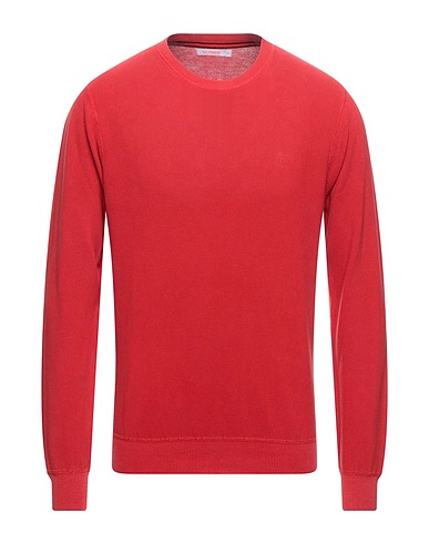 SUN 68 Jumper Red 100% Cotton