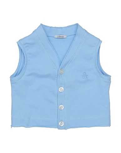 LE BEBÉ Cardigan Sky blue 92% Cotton, 8% Elastane