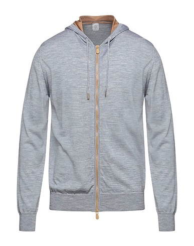 ELEVENTY Cardigan Light grey 70% Wool, 30% Silk