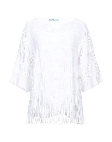 BLUMARINE Sweater White 90% Cotton, 10% Polyester