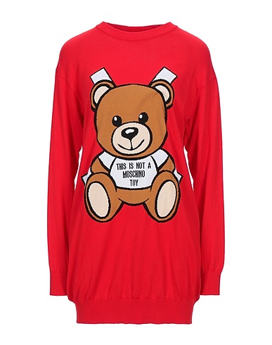 MOSCHINO Sweater Red 100% Cotton