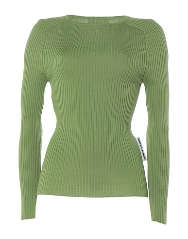 MOSCHINO Sweater Light green 100% Virgin Wool