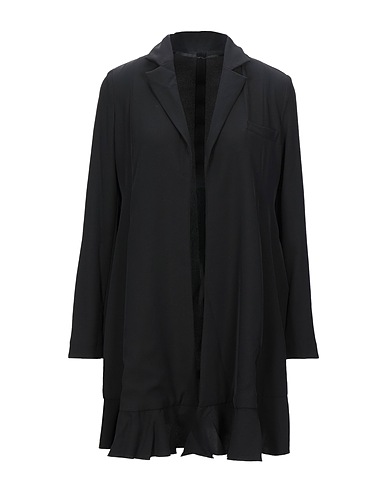 OTTOD'AME Cardigan Black 97% Polyester, 3% Elastane