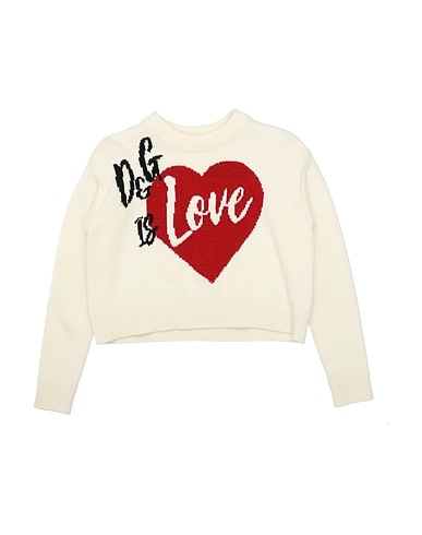 DOLCE&GABBANA Jumper Ivory 88% Virgin Wool, 10% Cashmere, 2% Viscose