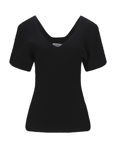 ZANONE Jumper BY SLOWEAR Black 88% Viscose, 12% Polyester