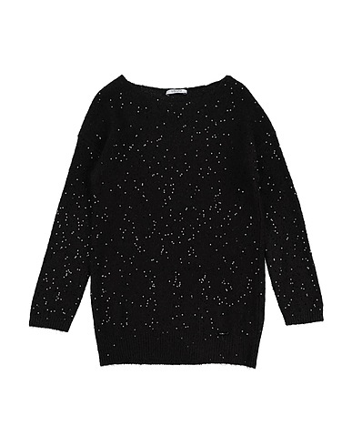 LIU •JO Jumper Black 56% Acrylic, 26% Polyester, 16% Polyamide, 2% Elastane