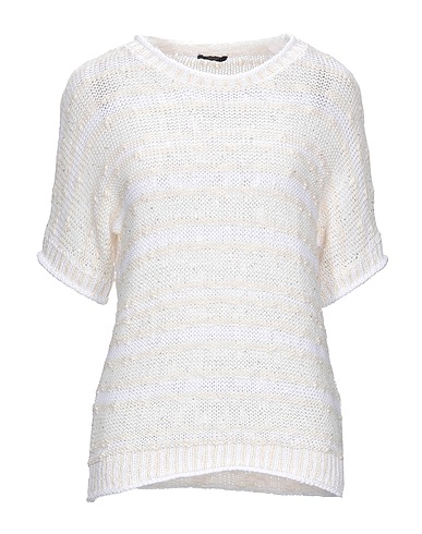 PESERICO Jumper Ivory 100% Cotton