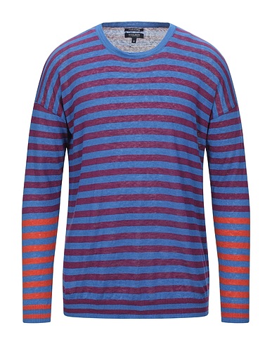 WOOLRICH Sweater Blue 100% Linen
