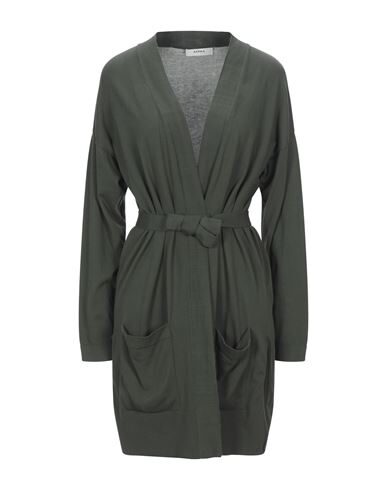 Alpha Studio Cardigan In Military Green
