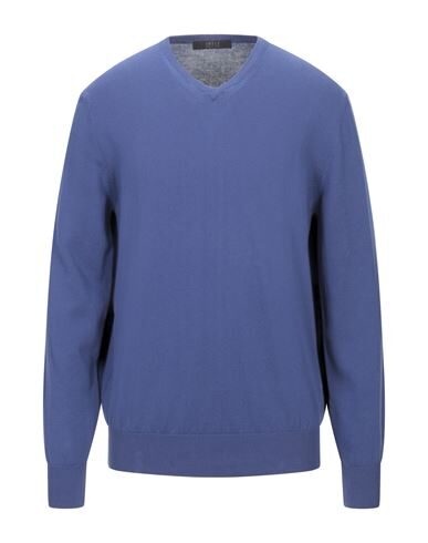 Vneck Sweater In Blue