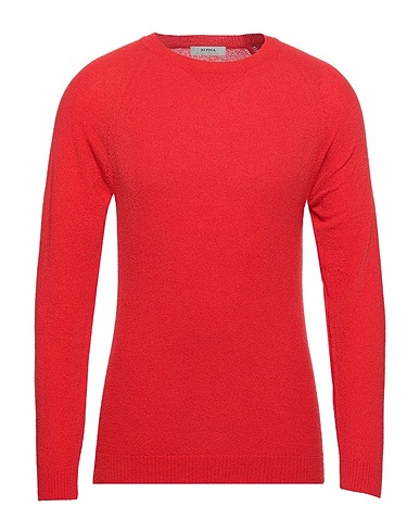 ALPHA STUDIO Jumper Red 70% Cotton, 30% Polyamide