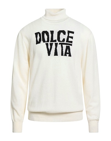 MC2 SAINT BARTH Polo neck APRÈS-SKI COLLECTION White 35% Wool, 30% Viscose, 20% Cashmere, 15% Polyamide