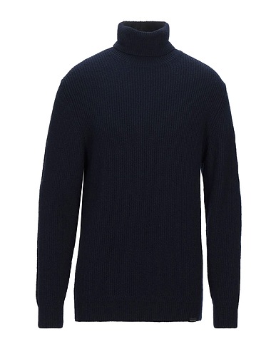 BROOKSFIELD Rollkragenpullover Nachtblau 34% Polyamid, 34% Wolle, 29% Viskose, 3% Polyester