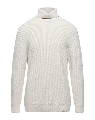 BROOKSFIELD Polo neck Beige 34% Polyamide, 34% Wool, 29% Viscose, 3% Polyester