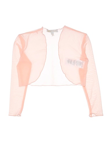 PATRIZIA PEPE Shrug Pink 93% Polyester, 7% Elastane