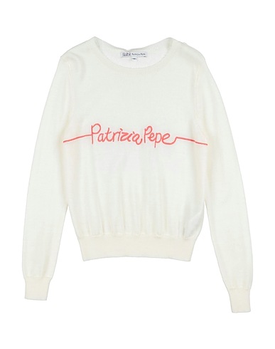 PATRIZIA PEPE Sweater Ivory 50% Wool, 50% Acrylic