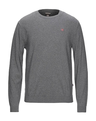 NAPAPIJRI Jumper Grey 100% Cotton