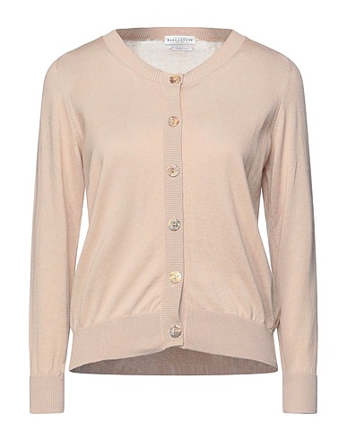 BALLANTYNE Cardigan Khaki 100% Cotone