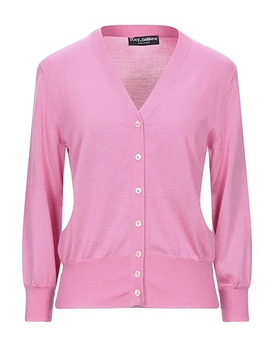 DOLCE&GABBANA Cardigan Pink 100% Silk