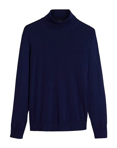 DUNHILL Rollkragenpullover Nachtblau 100% Wolle