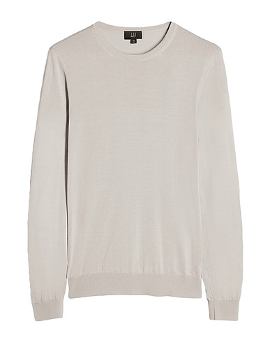 DUNHILL Jumper Light grey 100% Wool